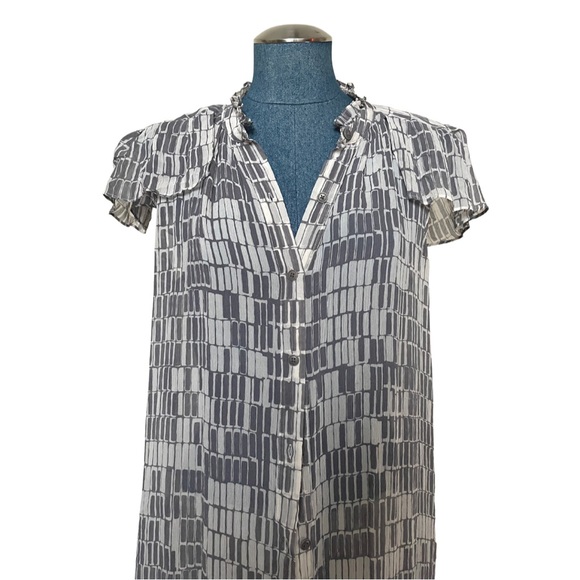 100% Silk Short Sleeve Cami Dress | Banana Republic - Picture 2 of 4